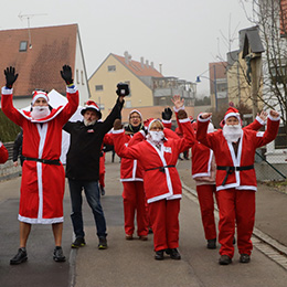 Läufer beim Stadtberger Nikolauslauf 2022